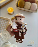 Santo Antônio do Amor e da Providência –  Sagrado em Crochê | Santa Arte