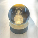 Chamas da Devoção - Luminaria Esfera de Cristal Sagrada 3D