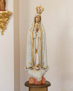 Nossa Senhora de Fátima 60 cm colorida - Pronta Entrega