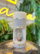 Vela Oratório Nossa Senhora de Fátima com os 3 Pastorinhos